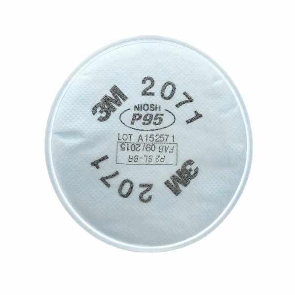 3M 3M Particulate Filter, P95 - Pack of 2, Bayonet, NIOSH Approved 7000002058